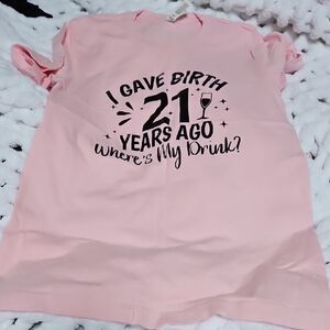 Pink Graphic T-Shirt